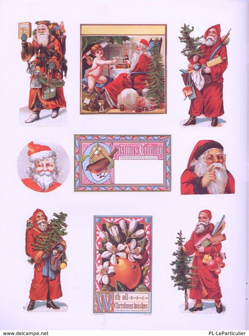 Victorian Christmas Stikers By Carole Belanger Grfton Dover USA (autocollants) - Actividades /libros Para Colorear