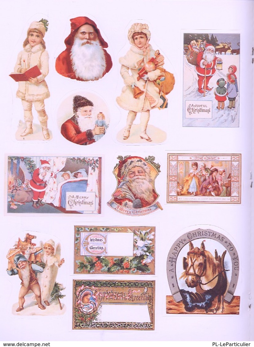 Old-Fashioned Christmas Stickers By Carole Belanger Grfton Dover USA (autocollants) - Activity/ Colouring Books