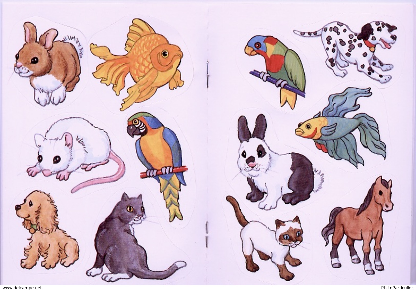 Little Favorite Pets Stickers By Nina Barbaresi Dover USA (autocollants) - Activités/ Livres à Colorier