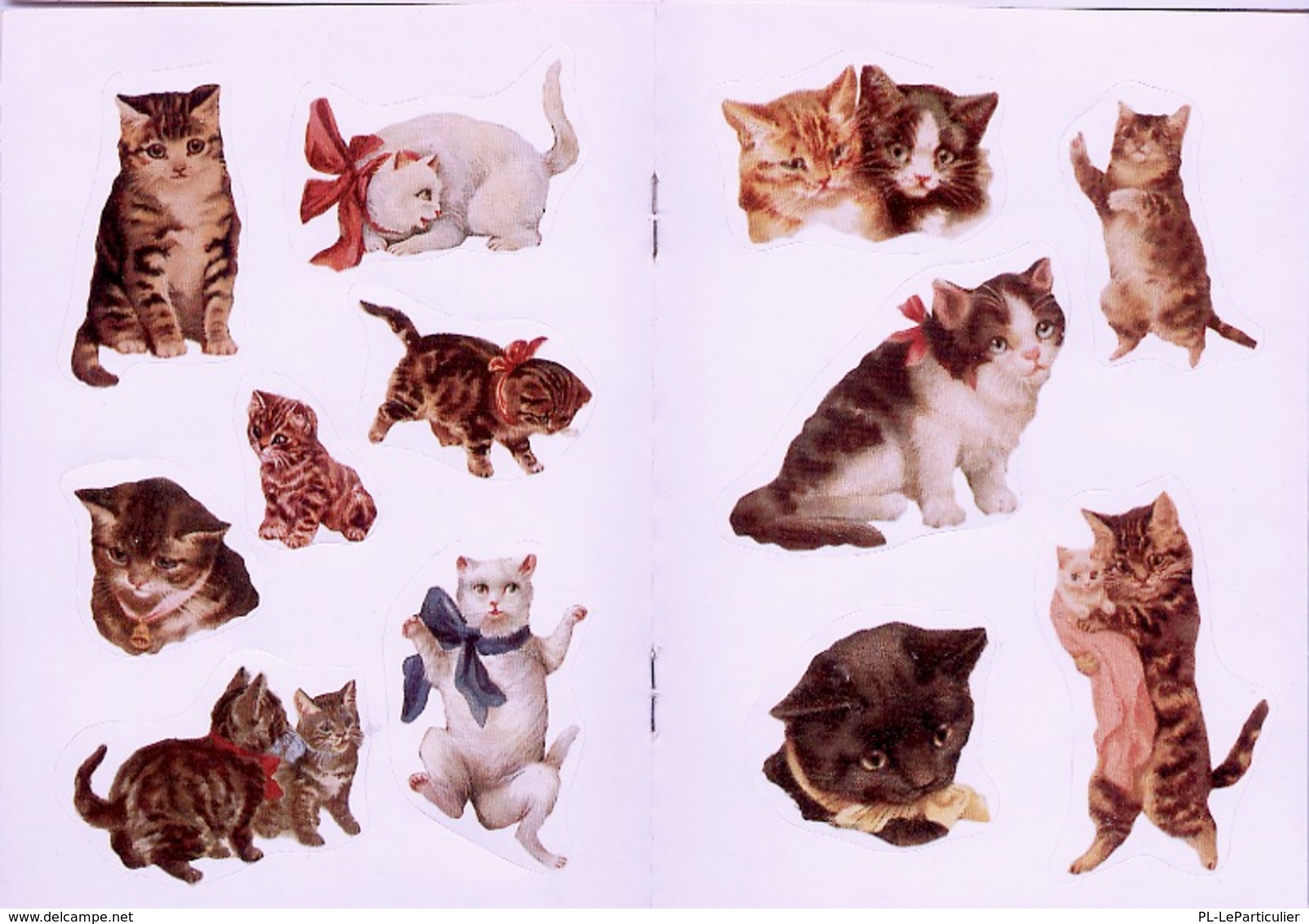 Old Time Cats Stickers By Carol Belanger Grafton Dover USA (autocollants) - Actividades /libros Para Colorear