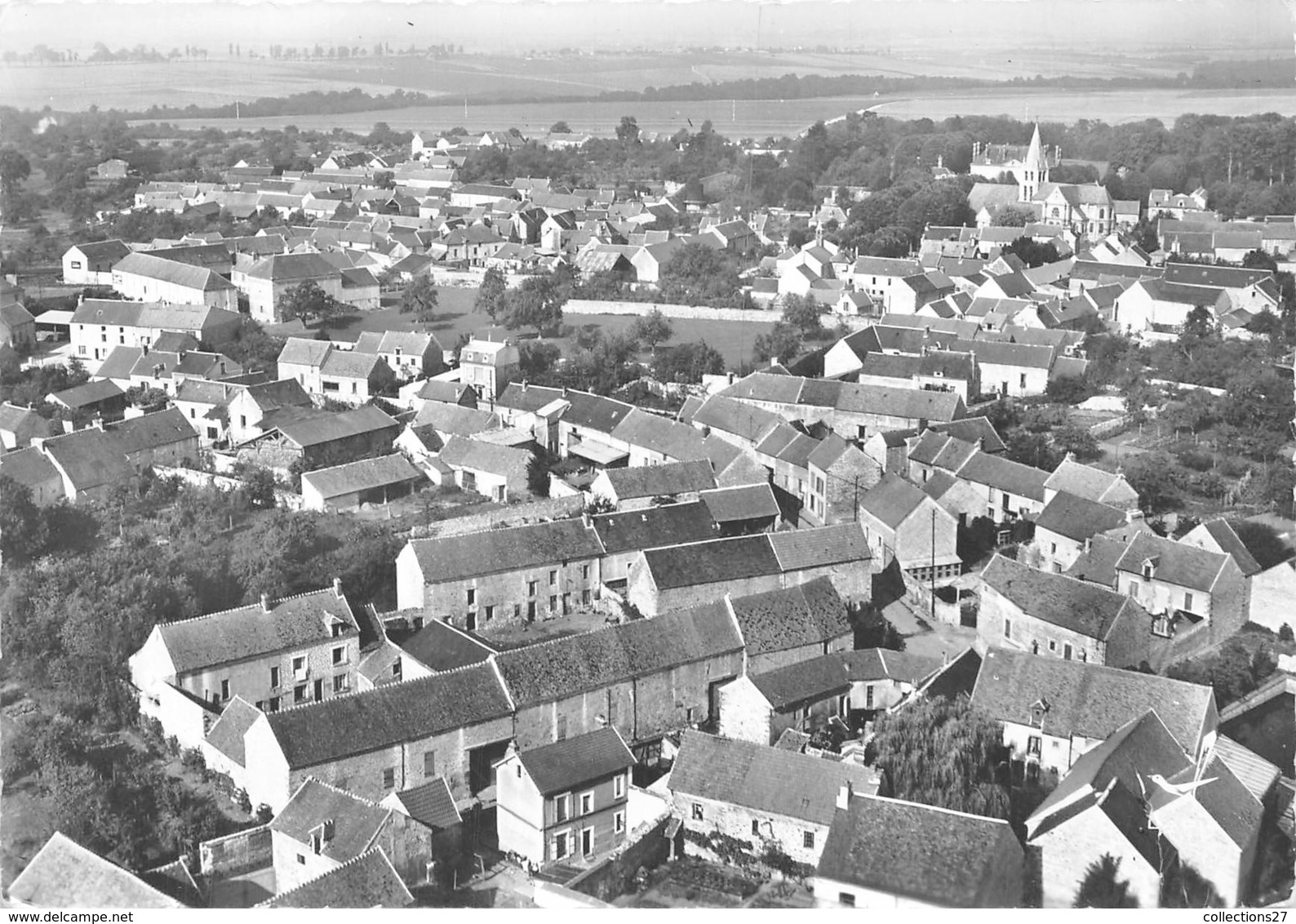 95-ENNERY- VUE GENERALE DU CIEL - Ennery