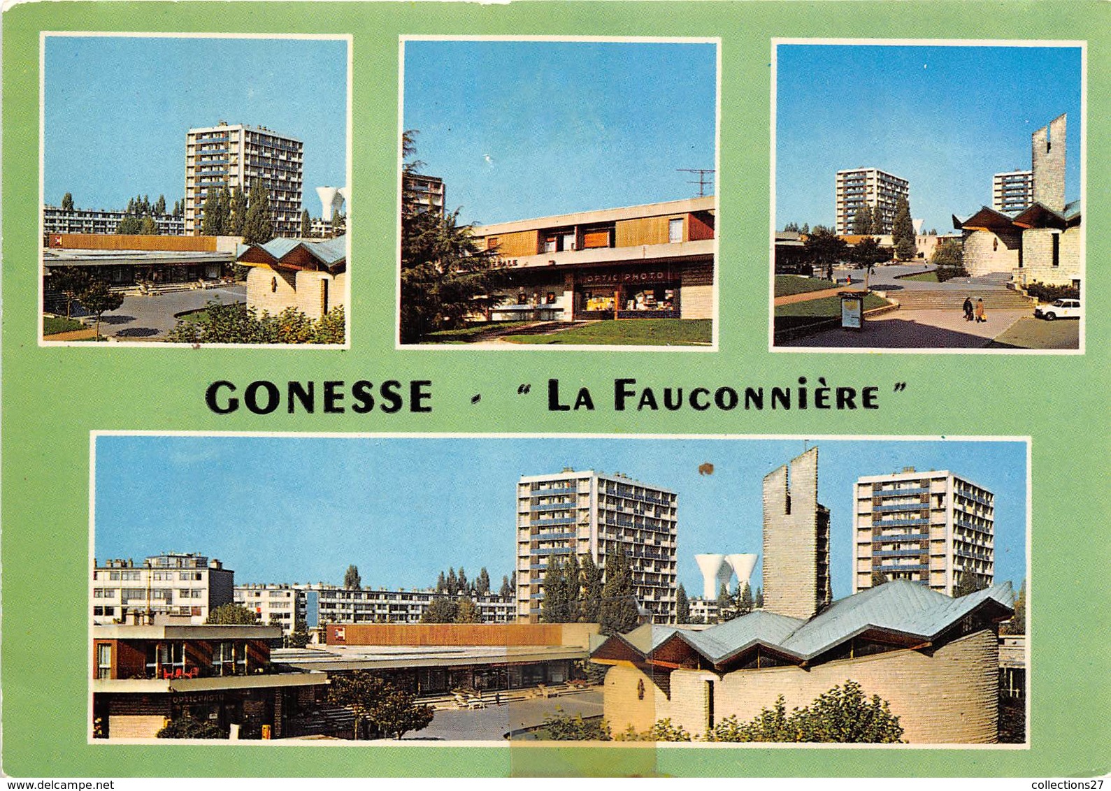 95-GONESSE- MULTIVUES- LA FAUCONNIERE - Gonesse