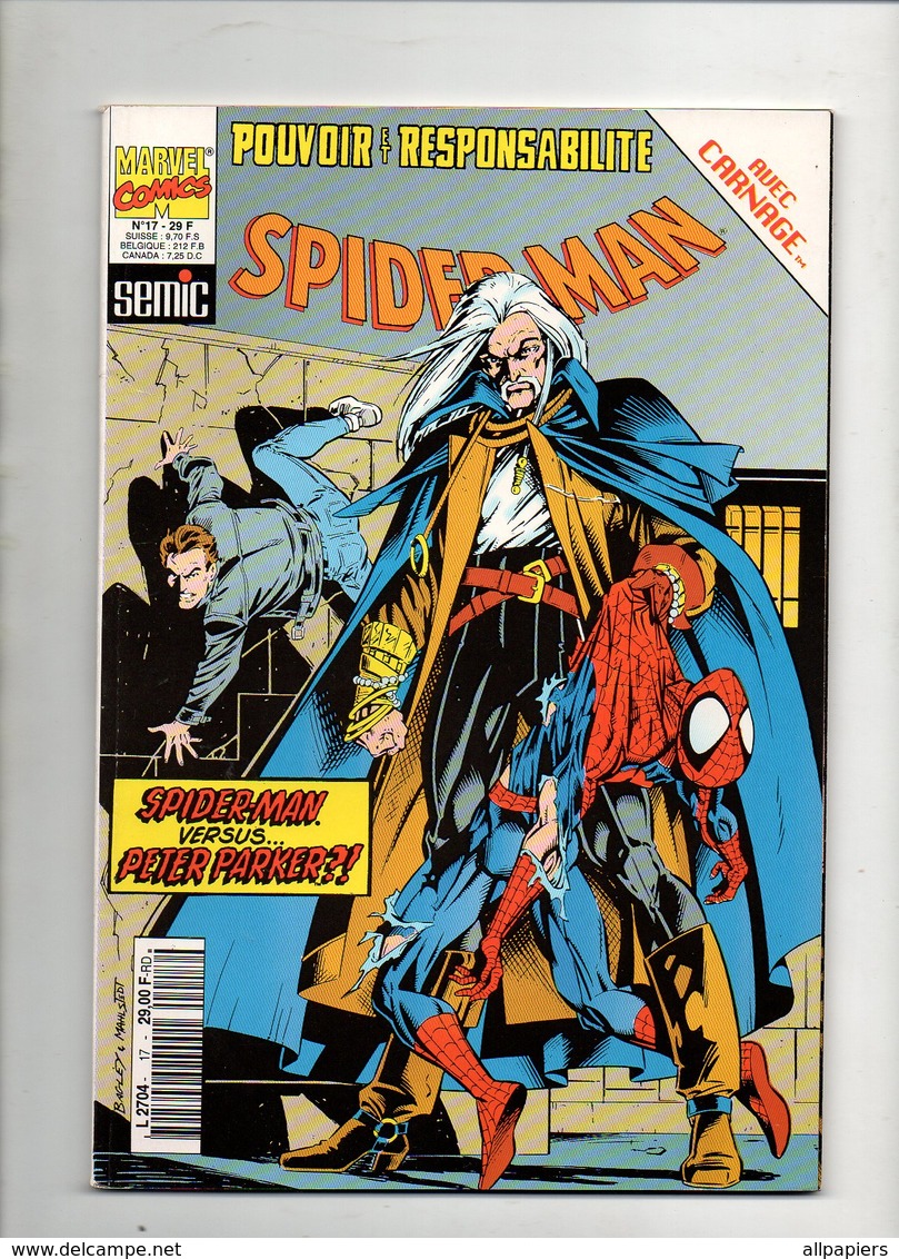 Spider-Man N°17 Power And Responsibility Part 1 Web Of Spider-Man - Loin Des Yeux Près Du Coeur Chap 2-3 De 1995 - Spiderman