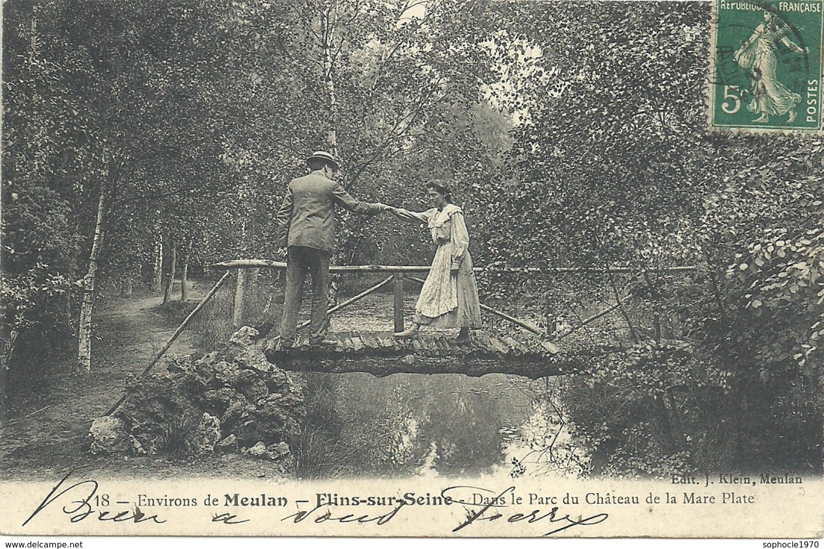 2020 - 04- YVELINES - 78 -FLINS SUR SEINE Près De Meulan - Dands Le Parc Du Châtreau De La Marie Plate - Flins Sur Seine