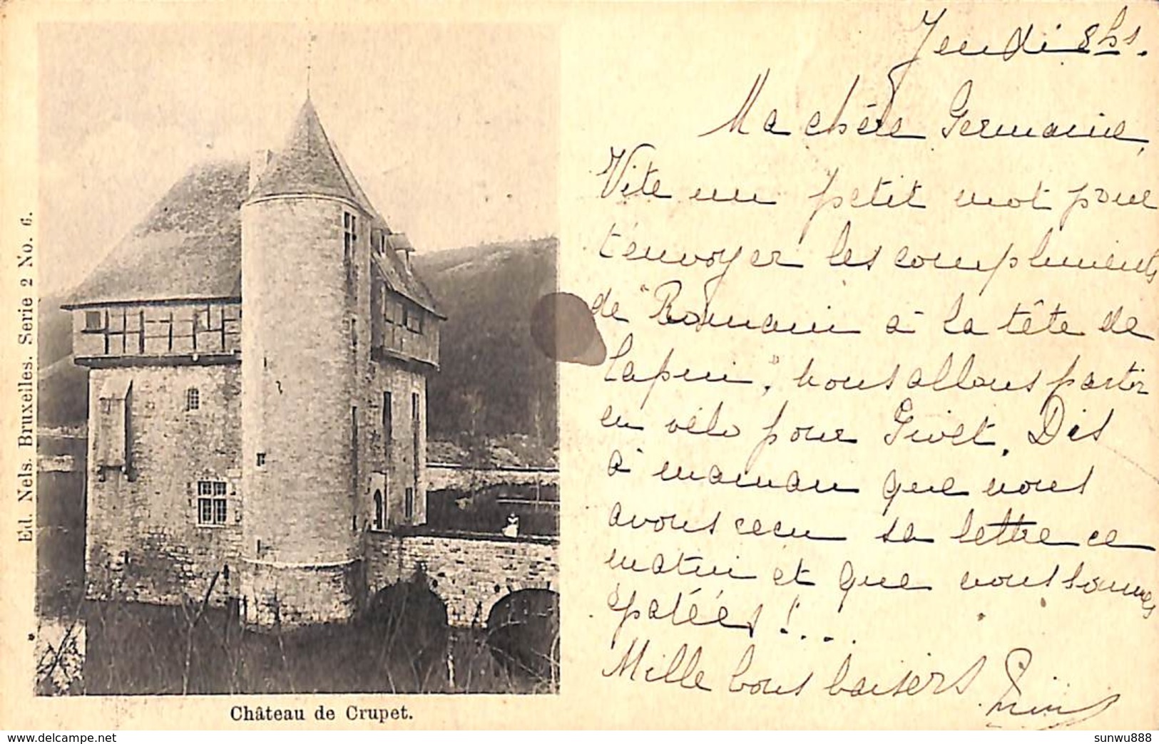 Château De Crupet (Nels 1899) (prix Fixe) - Assesse