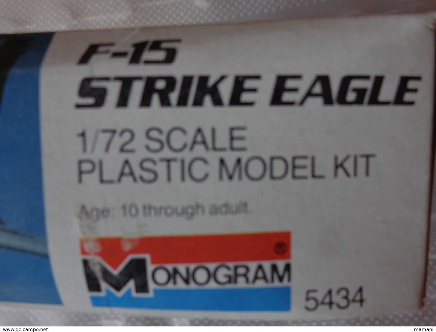 Maquette Avion Militaire-en Plastique-1/72 Monogramm  F 15 Strike Eagle Ref  5434 - Vliegtuigen