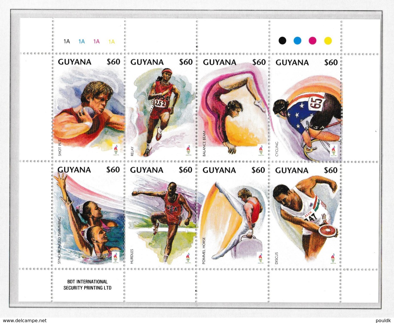 Guyana 2012 Olympic Games In London Souvenir Sheet MNH/** (H35) - Sommer 2012: London