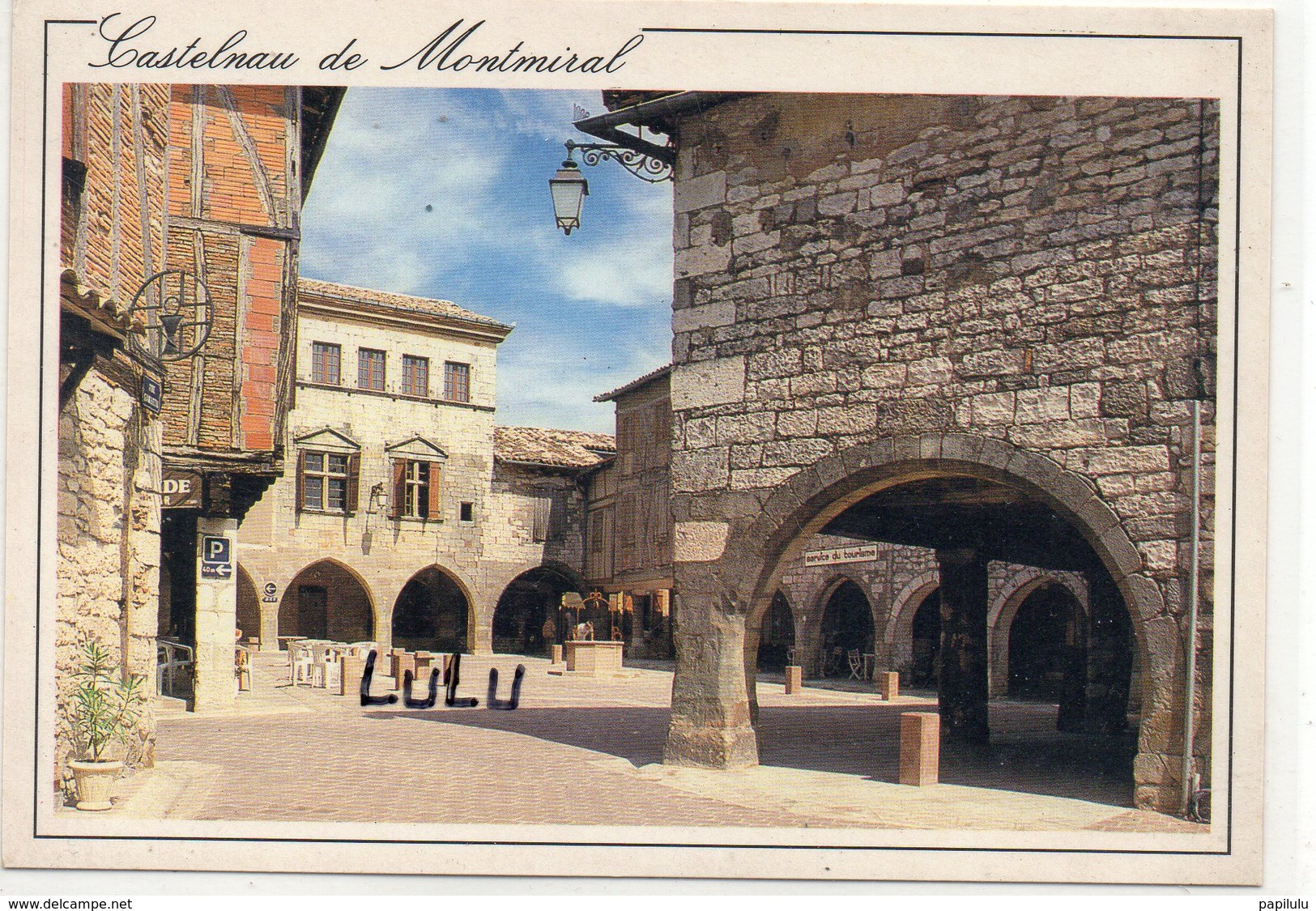 DEPT 81 : édit. A P A Poux N° 102 : Castelnau De Montmirail Place De La Mairie - Castelnau De Montmirail