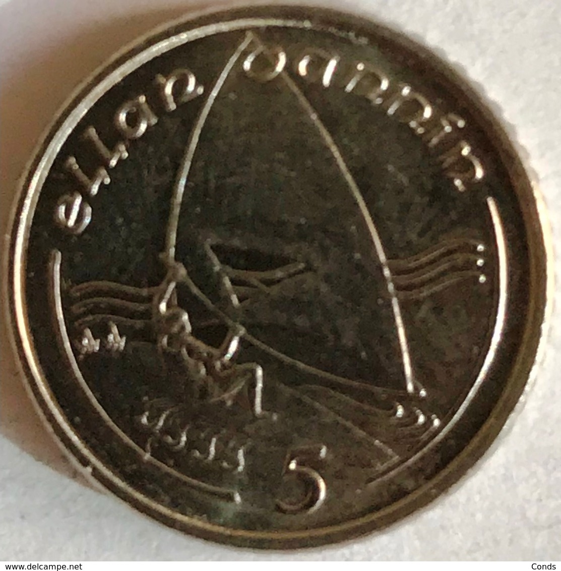 5 Pence Isle Of Man 1990 TB - Eiland Man