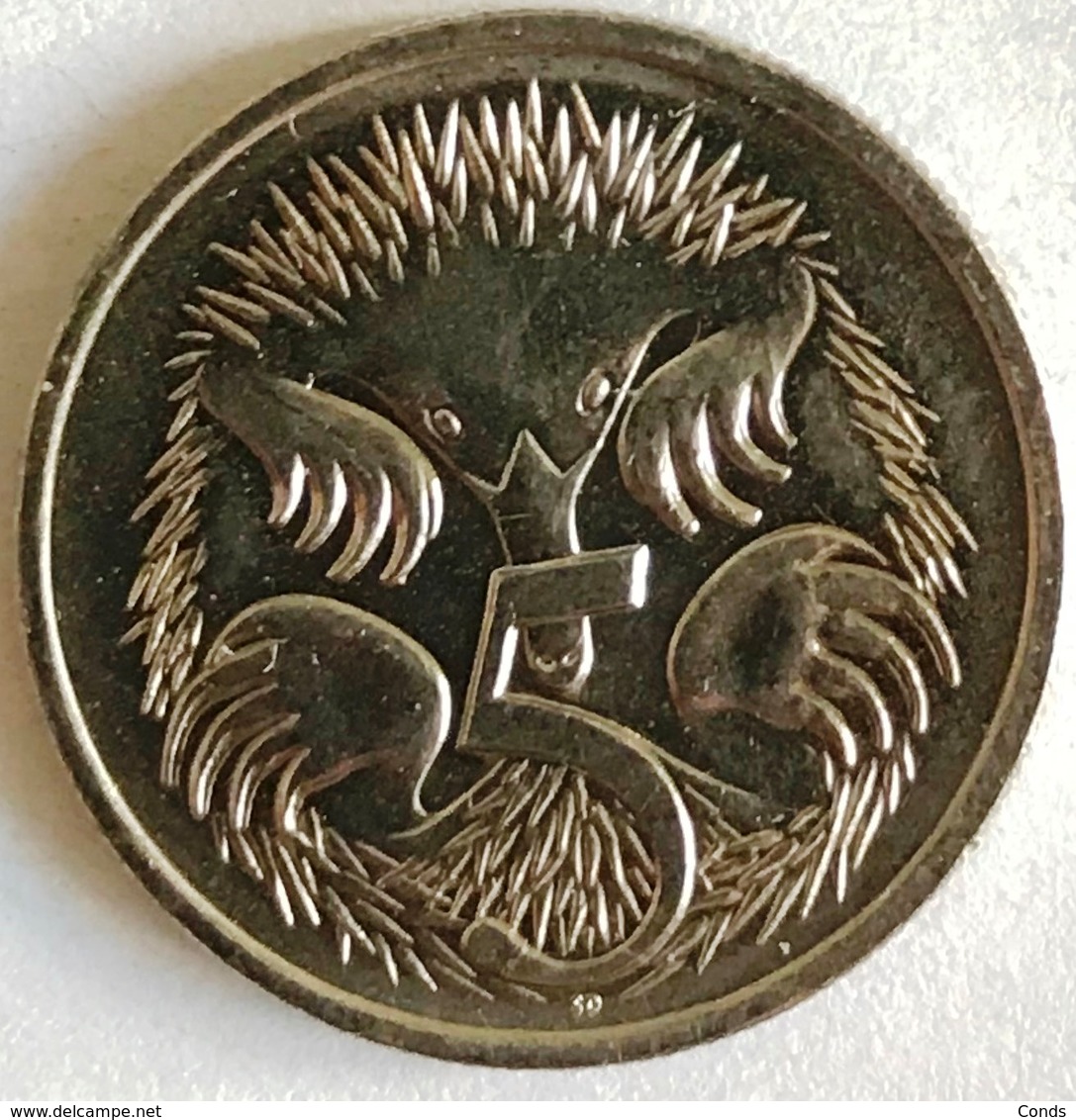 5 Cents Elizabteh II Australia 1993 TB - 5 Cents