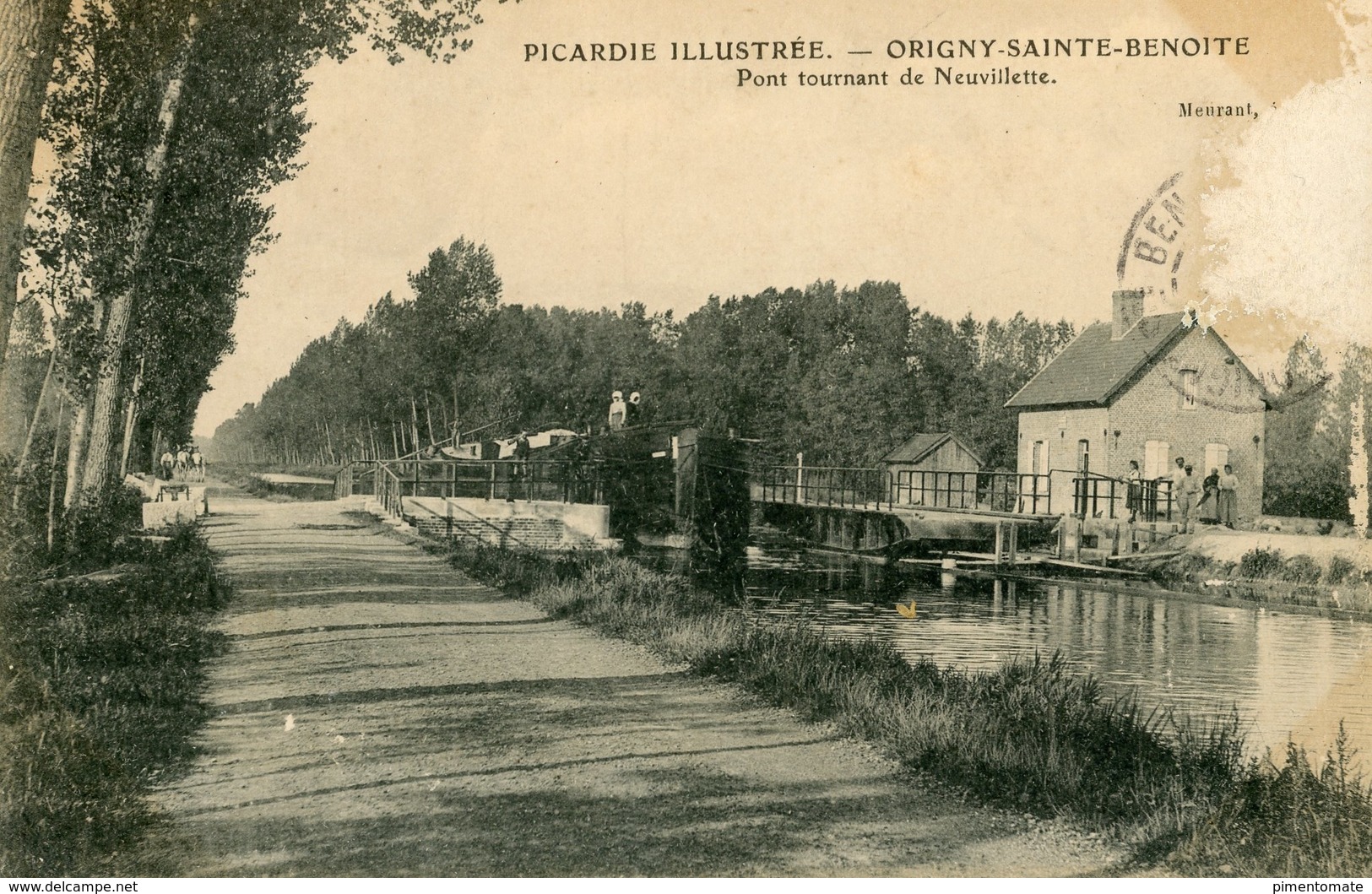 ORIGNY SAINTE BENOITE PONT TOURNANT DE NEUVILETTE - Other & Unclassified