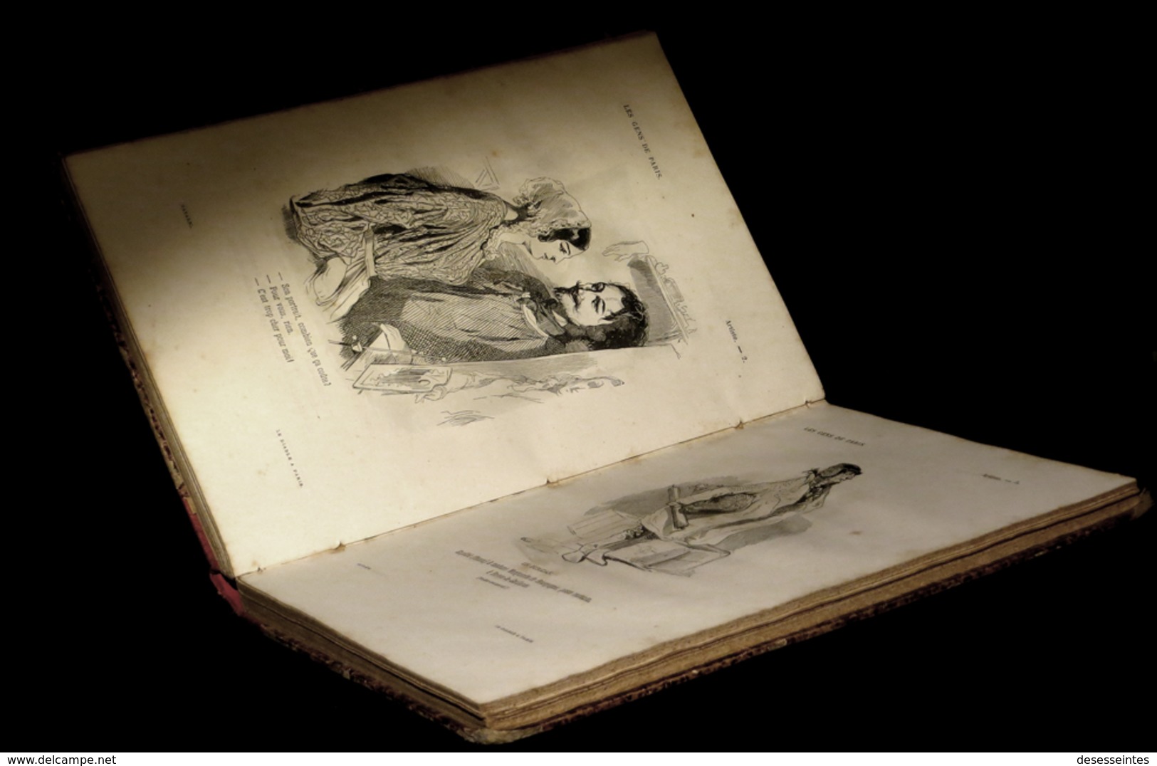 [CARICATURE] GAVARNI (Paul) - [Recueil Composite Comportant 362 Planches]. - 1801-1900