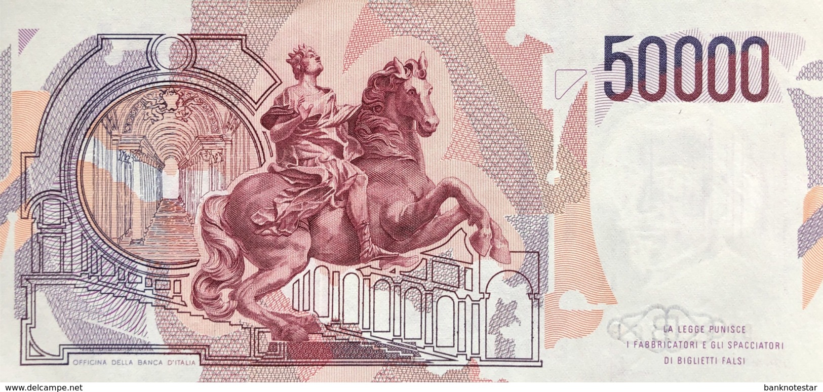 Italy 50.000 Lire, P-113a (6.2.1984) - UNC - 50000 Lire