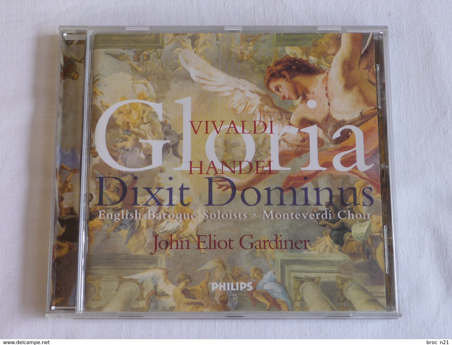 VIVALDI, Haendel Gloria,  Dixit Dominus, John Eliot Gardiner - Classique