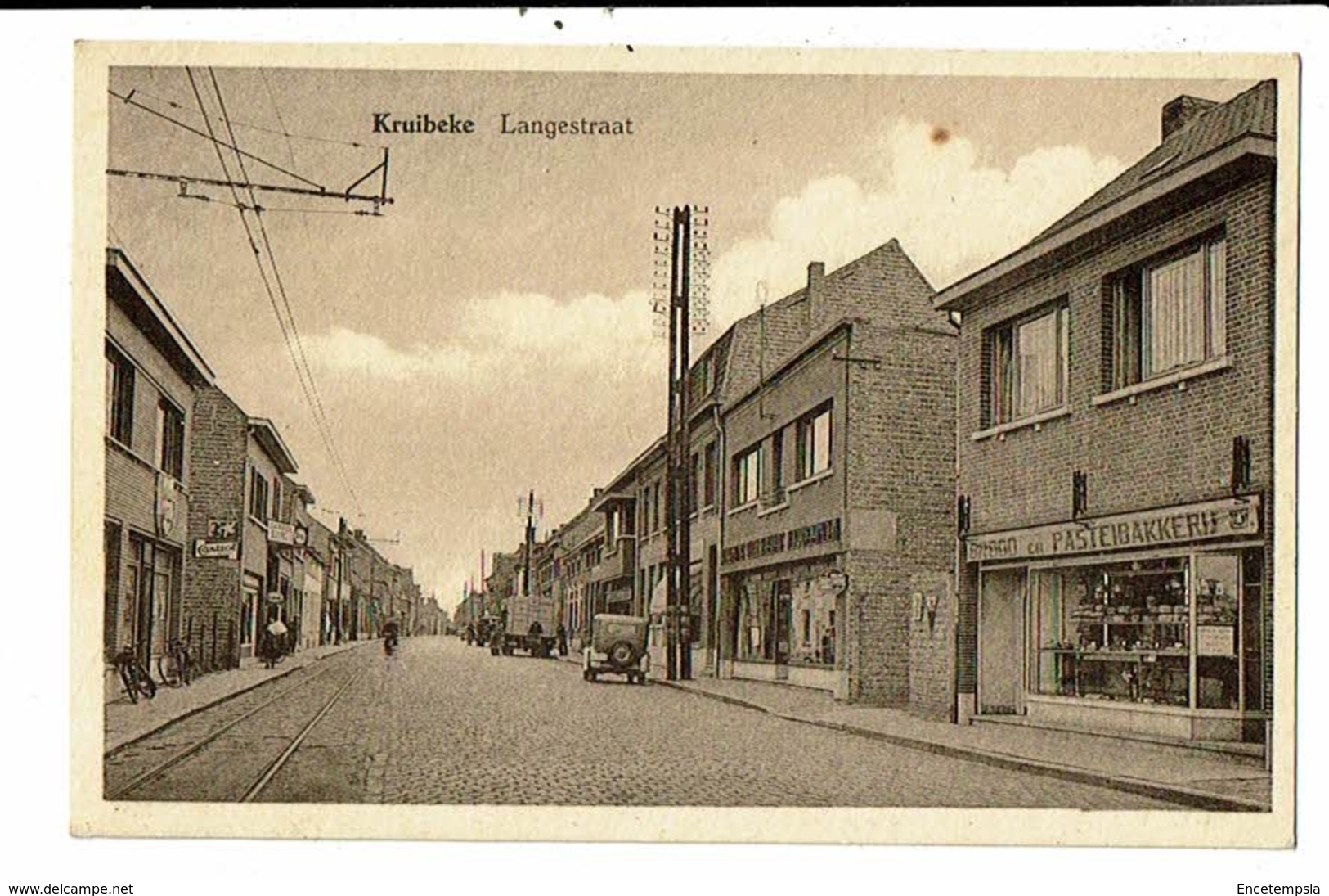 CPA-Carte Postale-Belgique -Kruibeke- Langestraat -VM15414 - Kruibeke