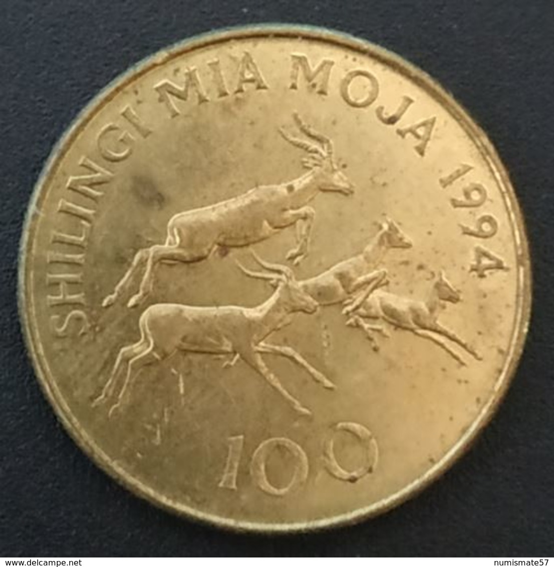 TANZANIE - TANZANIA - 100 SHILINGI SHILINGI MIA MOJA 1994 - MWALIMU JULIUS K. NYERERE - KM 32 - Antilope Impalas - Tanzanía
