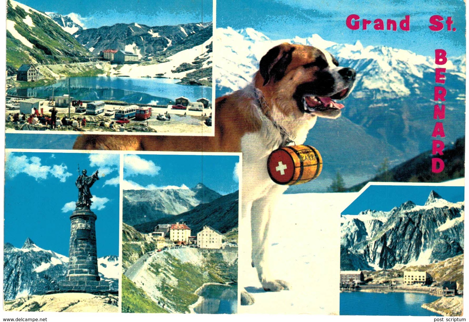 Lot 121 -  Suisse - Environ 1500 Cartes (estimation) Soit 6 Kg - 500 Postkaarten Min.