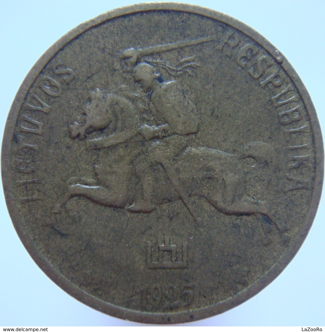 LaZooRo: Lithuania 5 Centai 1925 XF - Litauen