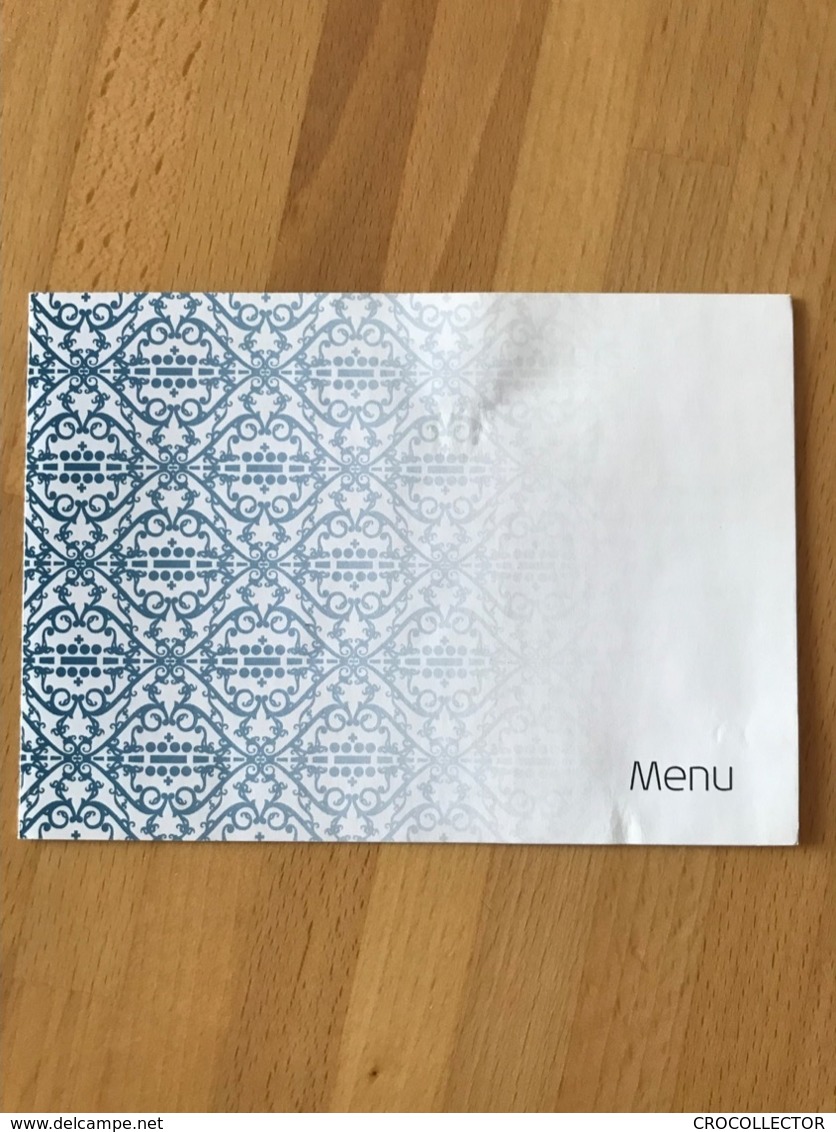 KLM MENU I09962 - Menükarten