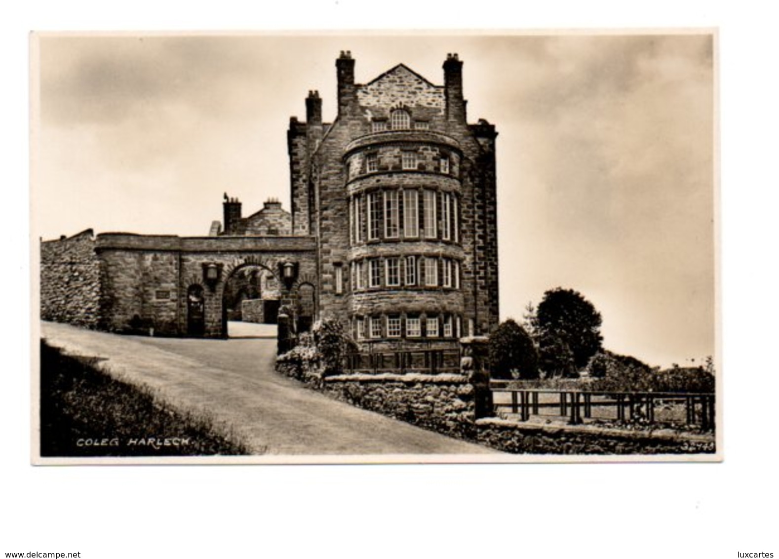 COLEG HARLECH. - Merionethshire