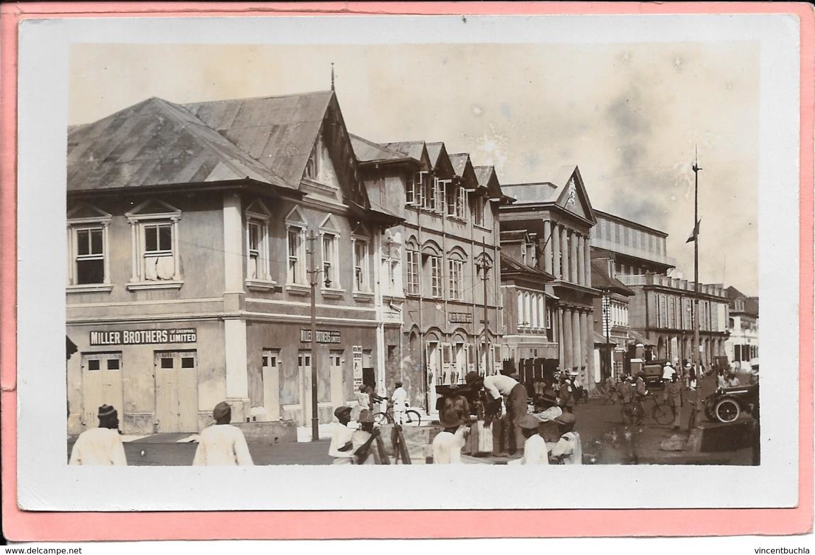 Carte Photo De Bathrust (Banjul) Sur Les Quais Gambie Parfait état - Gambia