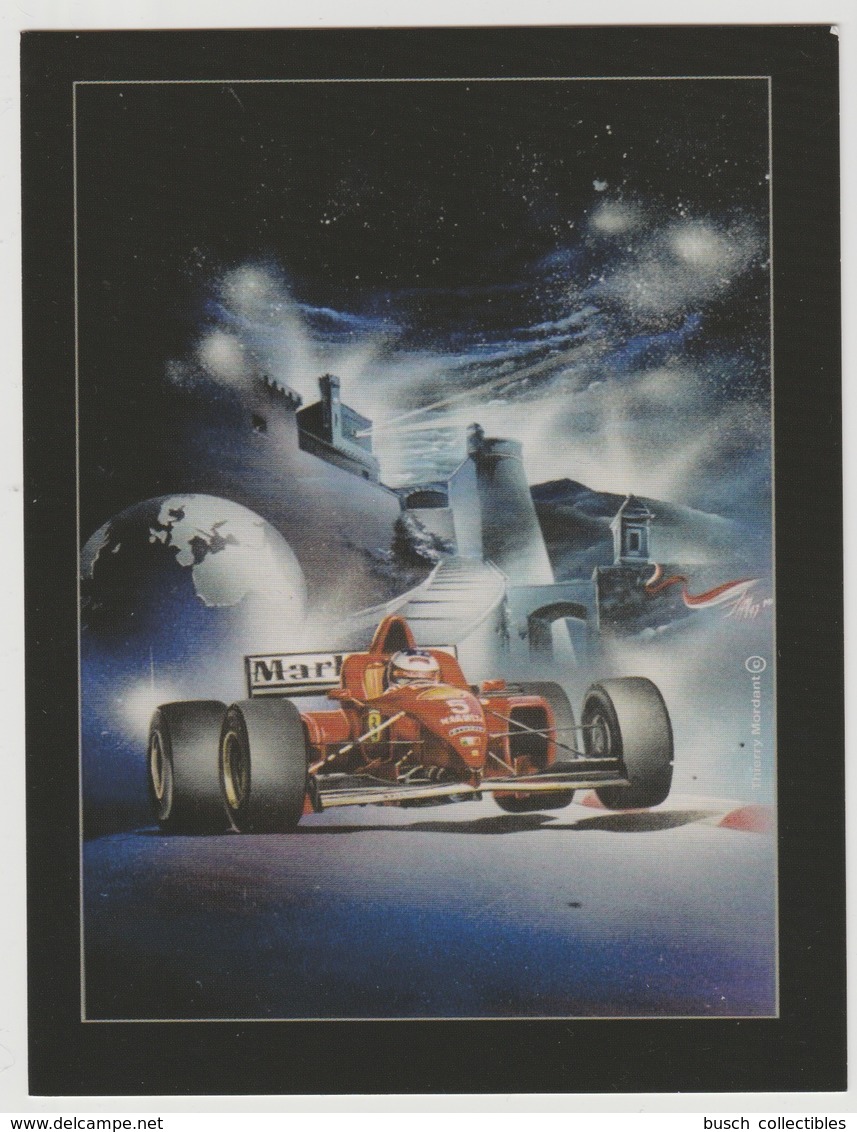Thierry Mordant Formule 1 Formula One World Marlboro Car Race Course Automobile Motorsport Carte Postale Postcard - Grand Prix / F1