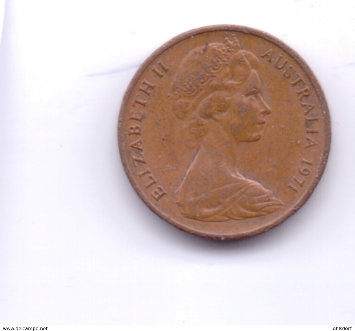 AUSTRALIA 1971: 1 Cent, KM 62 - Cent