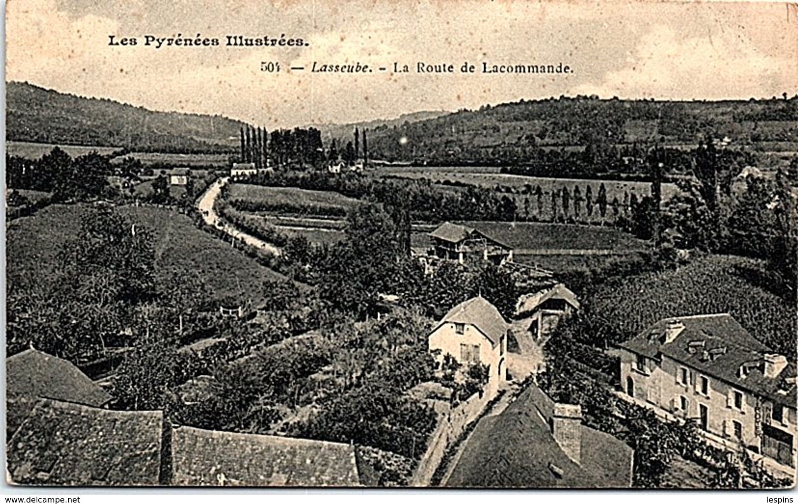 64 - LASSEURE -- La Route De Lacommande - Lasseube
