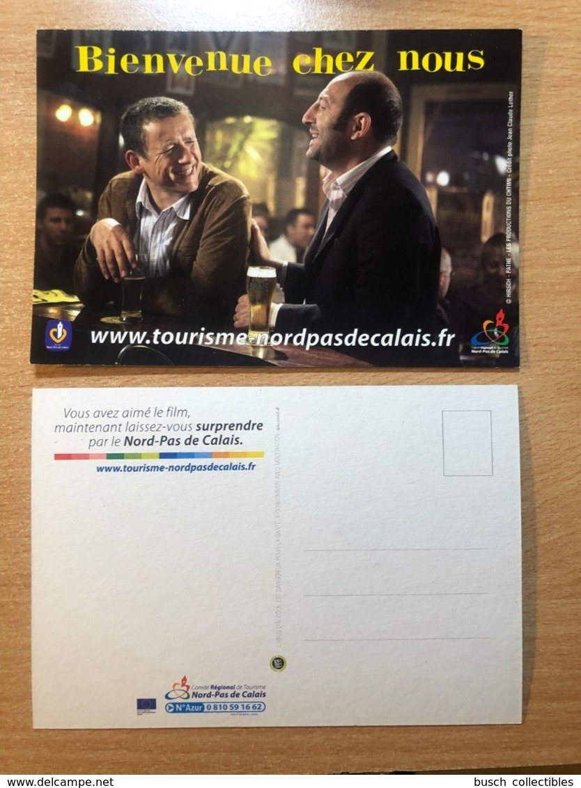 Bienvenue Chez Nous Les Ch'tis Dany Boon Kad Merad Bierre Beer Bière Tourisme Nord-Pas-de-Calais Promotionnelle Cinéma - Artistas