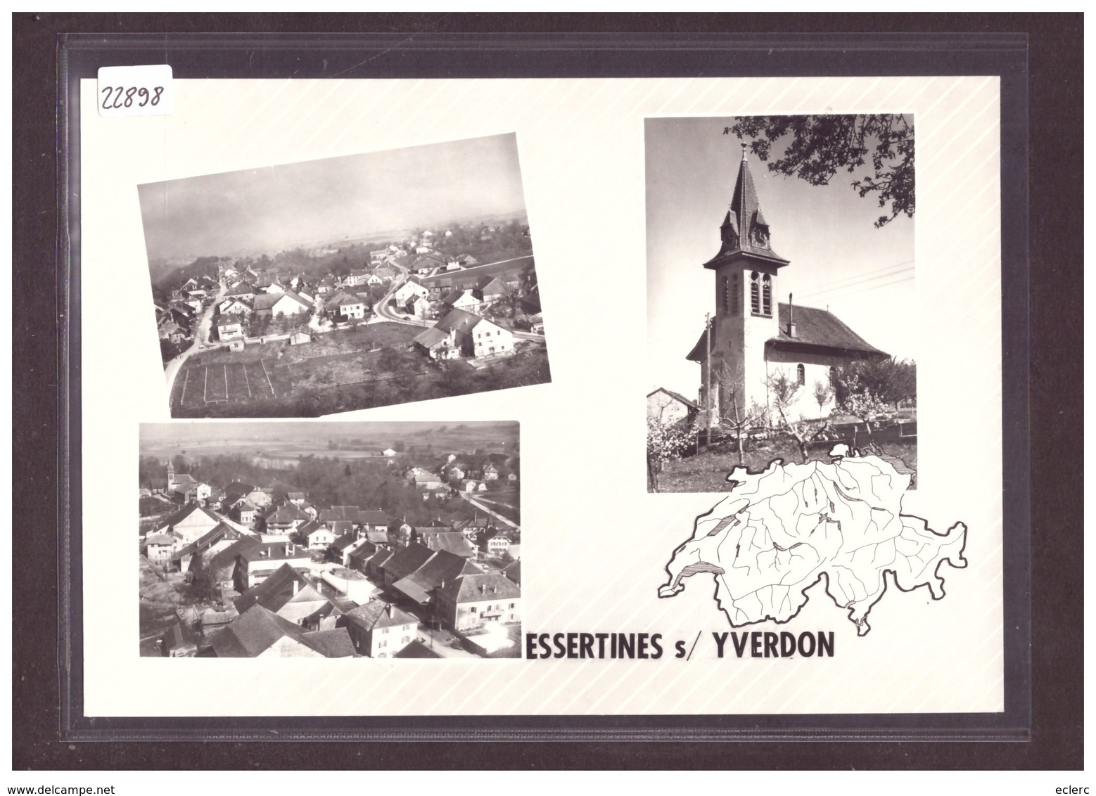 FORMAT 10x15cm - DISTRICT D'ECHALLENS - ESSERTINES SUR YVERDON - TB - Essertines-sur-Yverdon