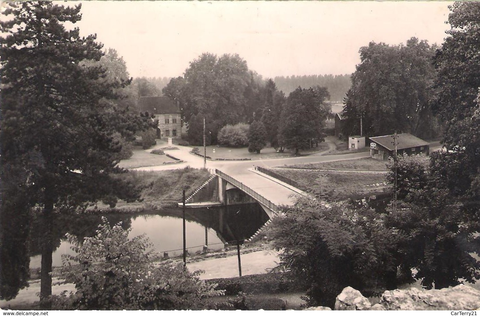 39. DOLE. PONT DU PASQUIER SUR LE CANAL. FLAMME MAISON DE PASTEUR 1957. - Dole