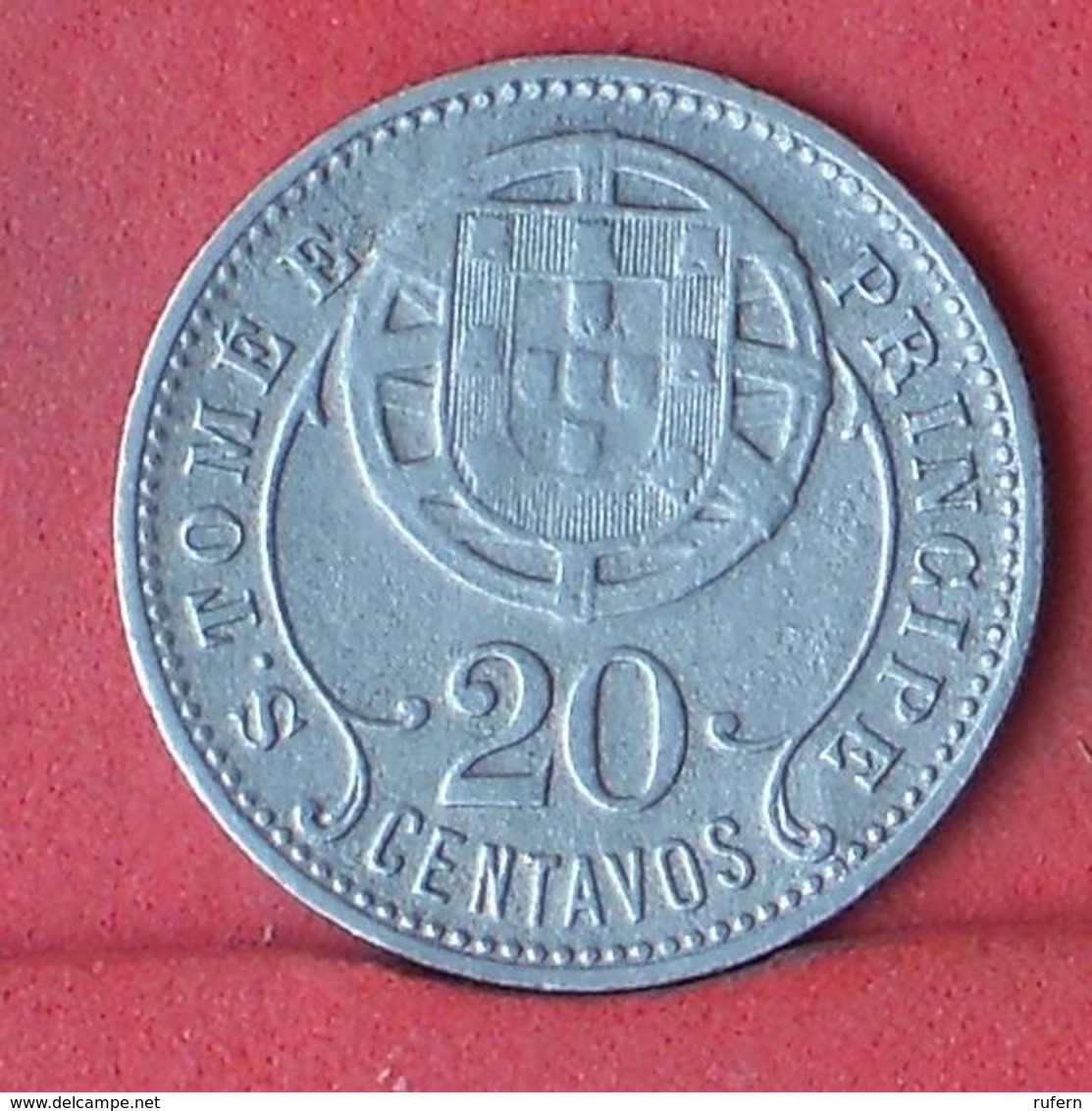 SAINT THOMAS E PRINCIPE 20 CENTAVOS 1929 -    KM# 3 - (Nº34623) - Sao Tome Et Principe