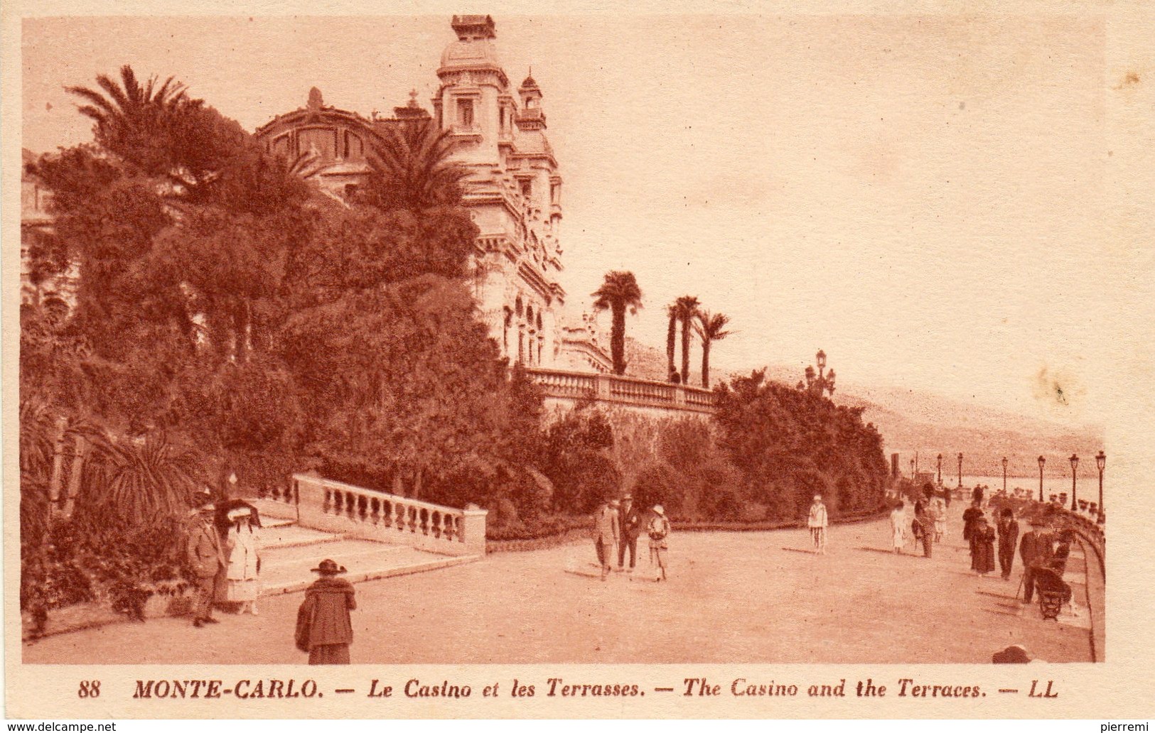 Monte Carlo   Casino   ET TERRASSES   NO 88 - Monte-Carlo