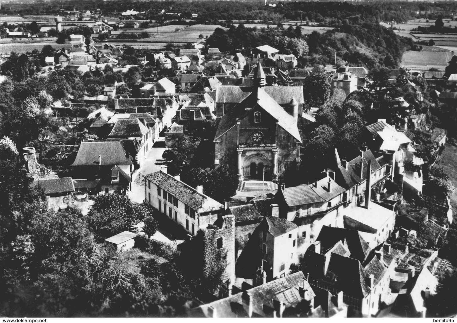 CPSM De LESCAR - Vue Sur La Cathédrale Et La Cité. - Lescar