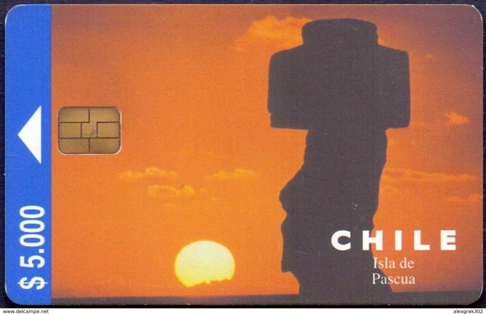 Used Phone Cards Chile Easter Island. - Chile