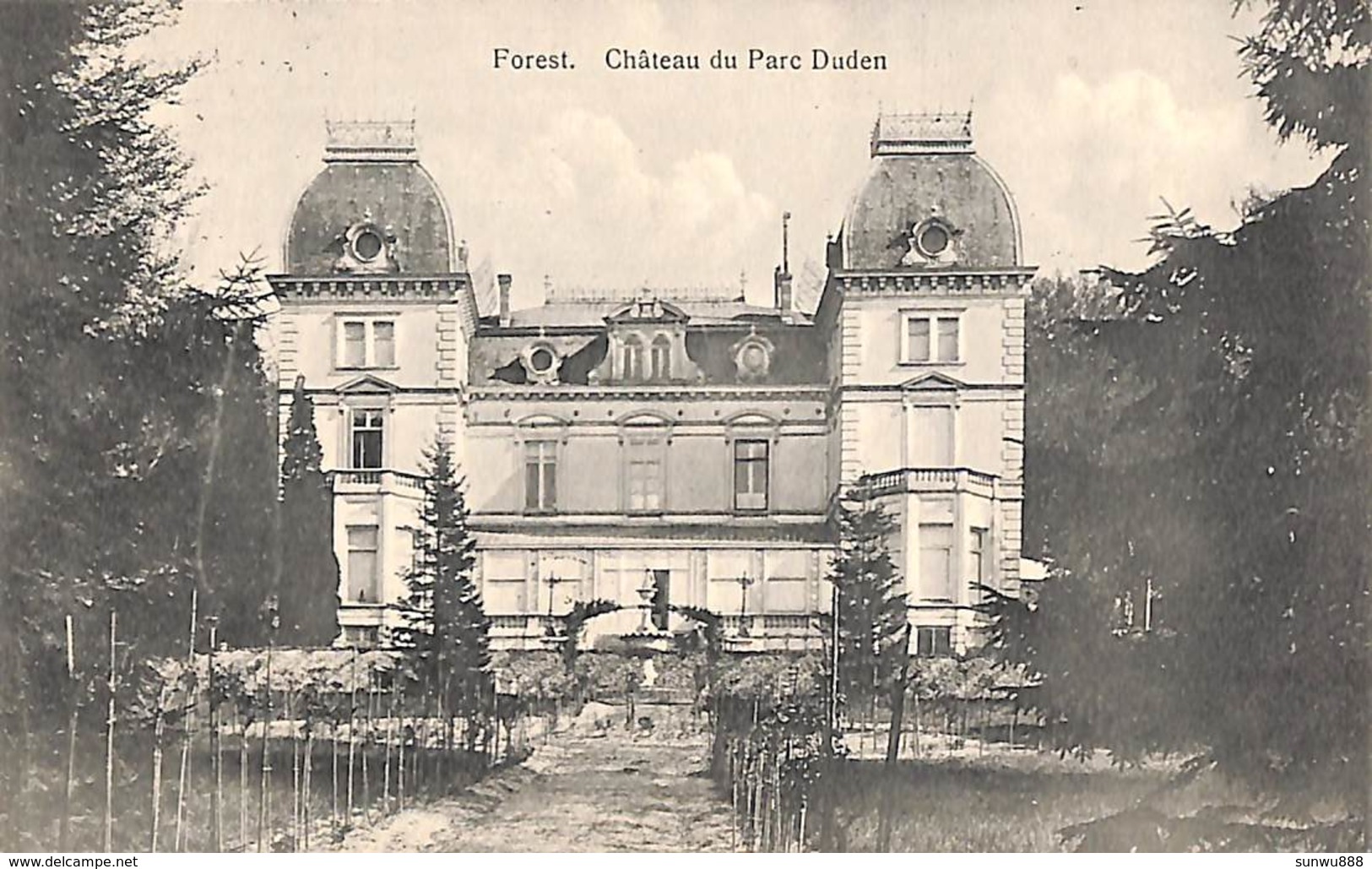 Forest - Château Du Parc Duden Censure Edit. F. De Clerck)  (prix Fixe) - Forest - Vorst