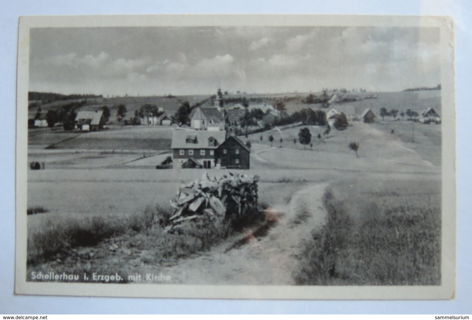 (11/8/14) Postkarte/AK "Schellerhau I. Erzgeb." Mit Kirche - Schellerhau