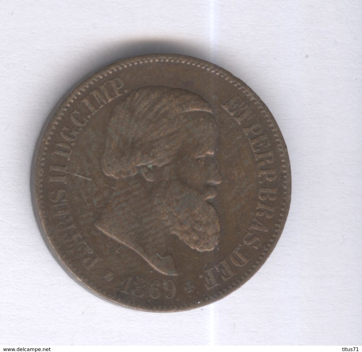 20 Réis Brésil / Brasil 1869 SUP - Brasil