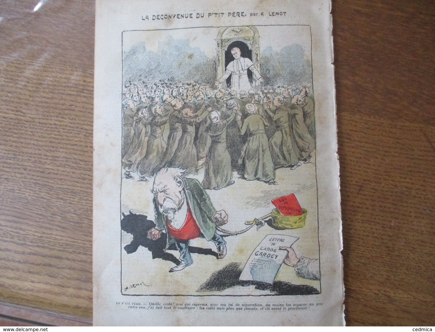 LE PELERIN 3 DECEMBRE 1905 LE ROI DE PORTUGAL A PARIS,CHRISTIAN IX ROI DE DANEMARK OFFRE A SON PETIT FILS HAAKON VII NOU - 1900 - 1949