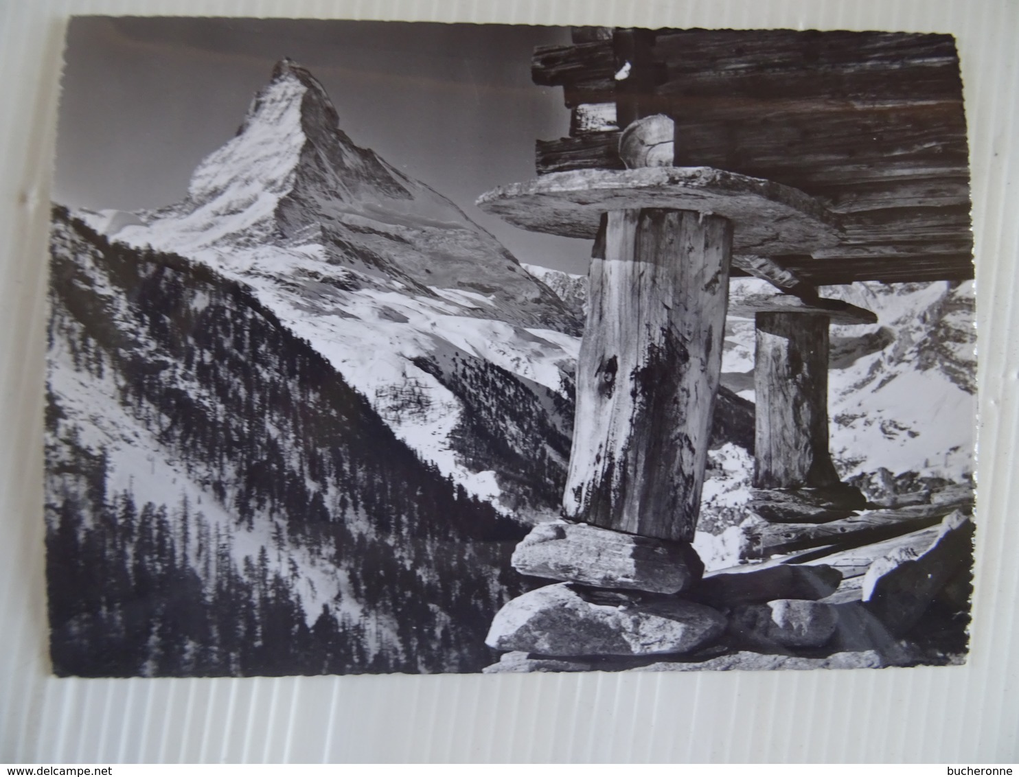 CPM  SUISSE  Zermatt Findeln Mit Matterhorn   196.   TBE - Zermatt