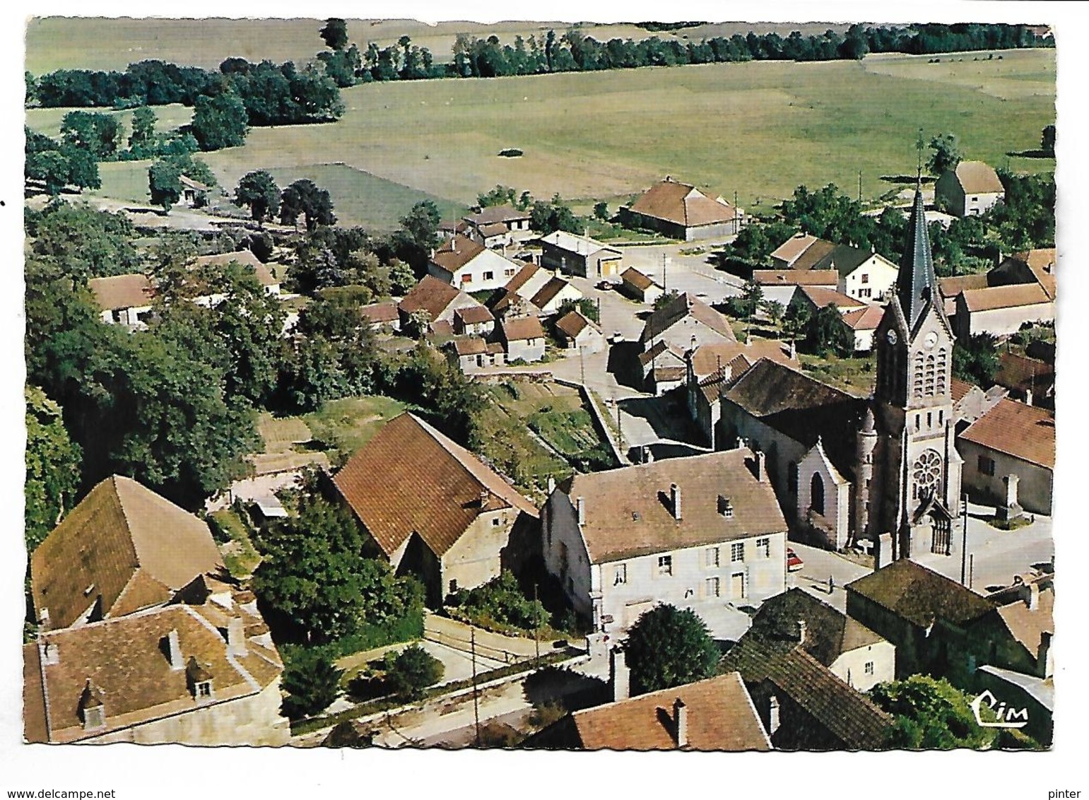 LONGEAU - Vue Aérienne, Le Centre - Le Vallinot Longeau Percey