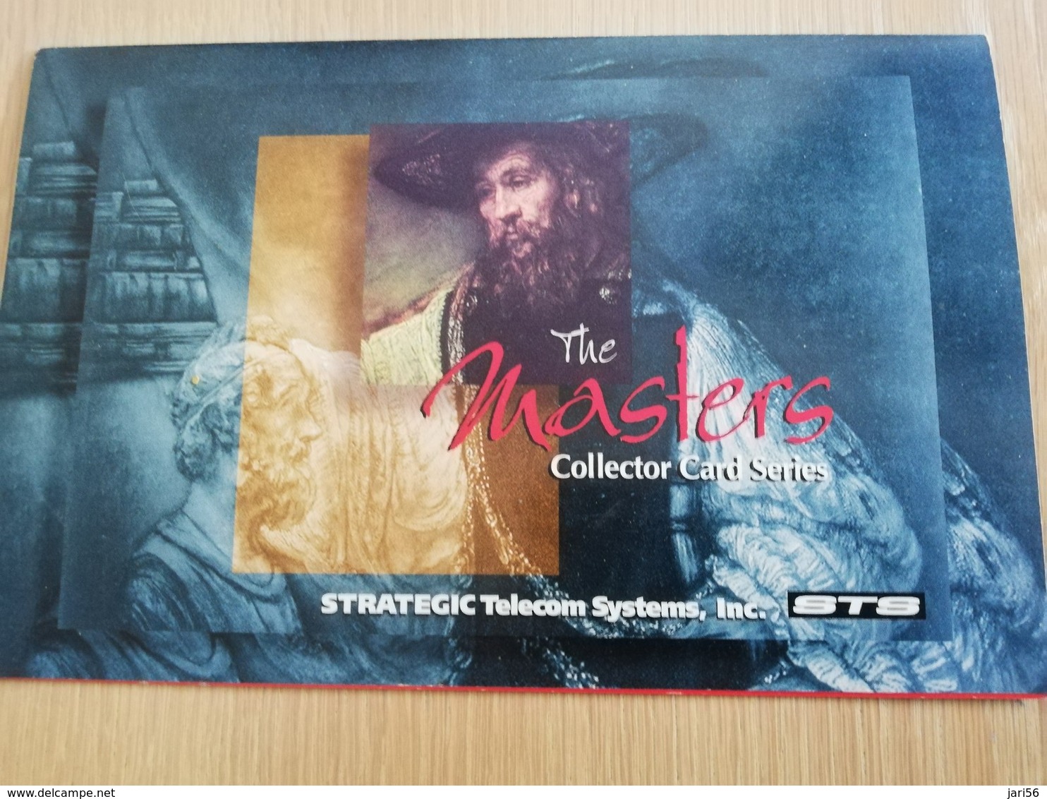 UNITED STATES  THE MASTERS COLLECTOR CARD SERIES REMBRANDT 3 CARDS   MINT   LIMITED EDITION ** 1395** - Colecciones