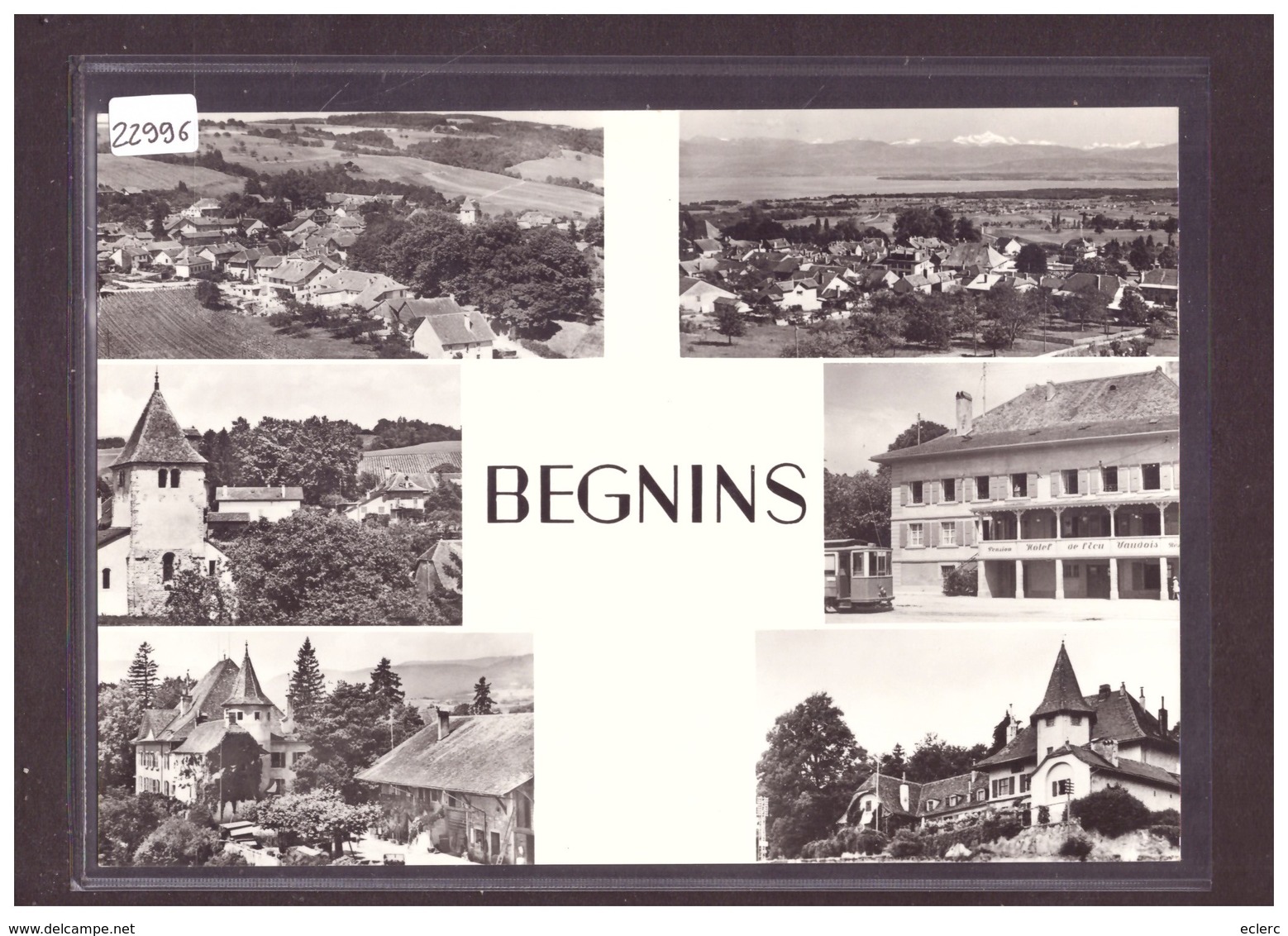 FORMAT 10x15cm - DISTRICT DE NYON - BEGNINS - TB - Begnins