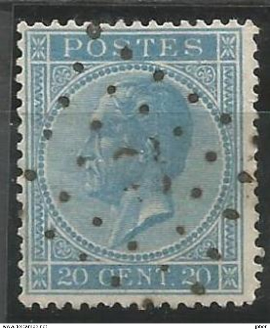 BELGIQUE - Oblitération(s) LP22 AUVELAIS - Postmarks - Points