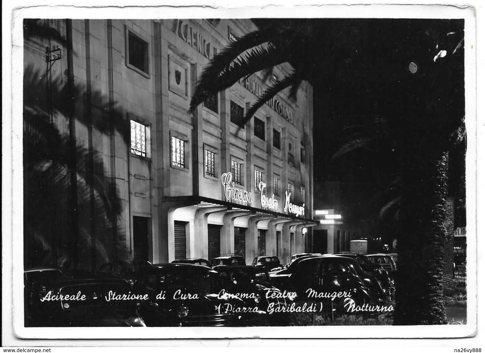 Acireale (Catania). Cinema Teatro Maugeri. - Catania