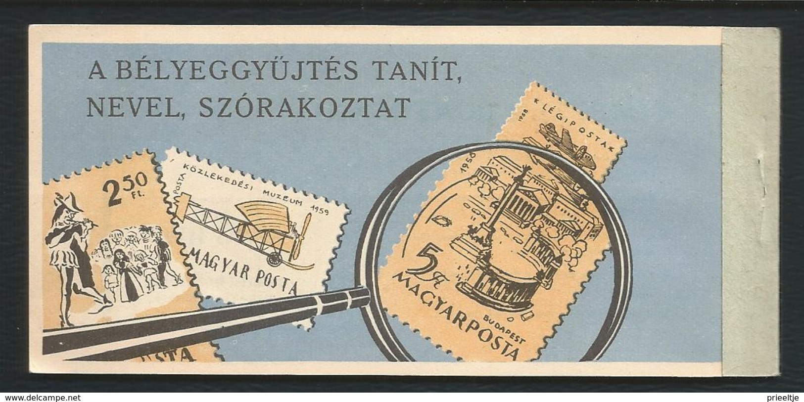 Hungary 1968 Tourism Lake Balaton Booklet Y.T. C 1988a ** - Postzegelboekjes