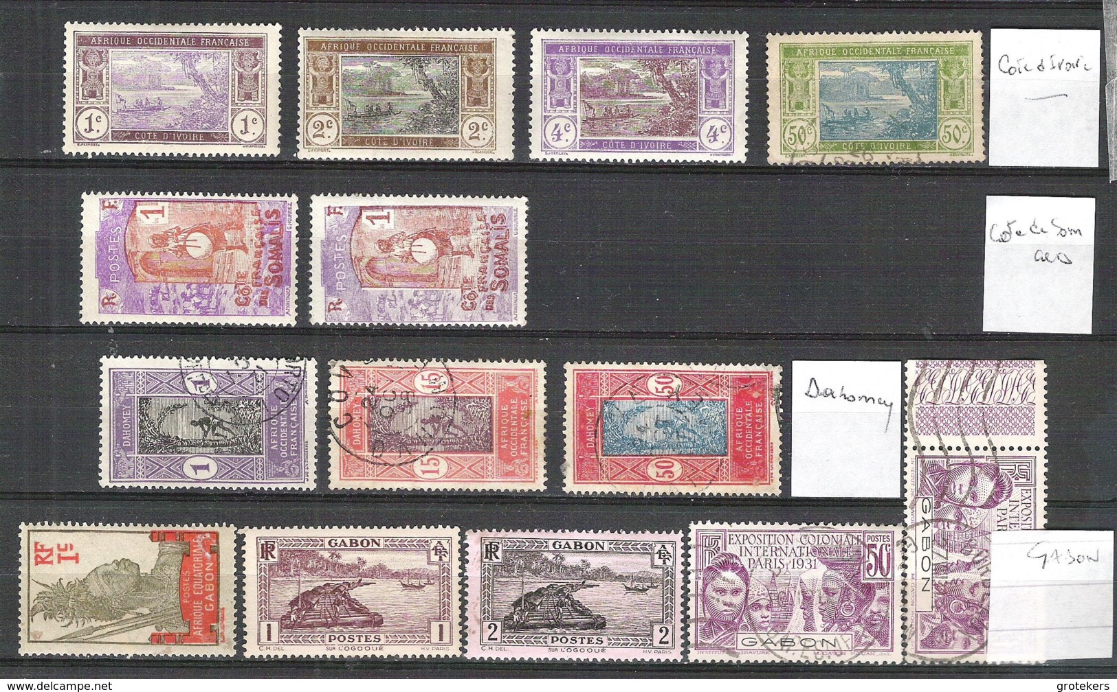 COLONIES Françaises Anciennes **/*/O Départ à € 1,00 - Collections