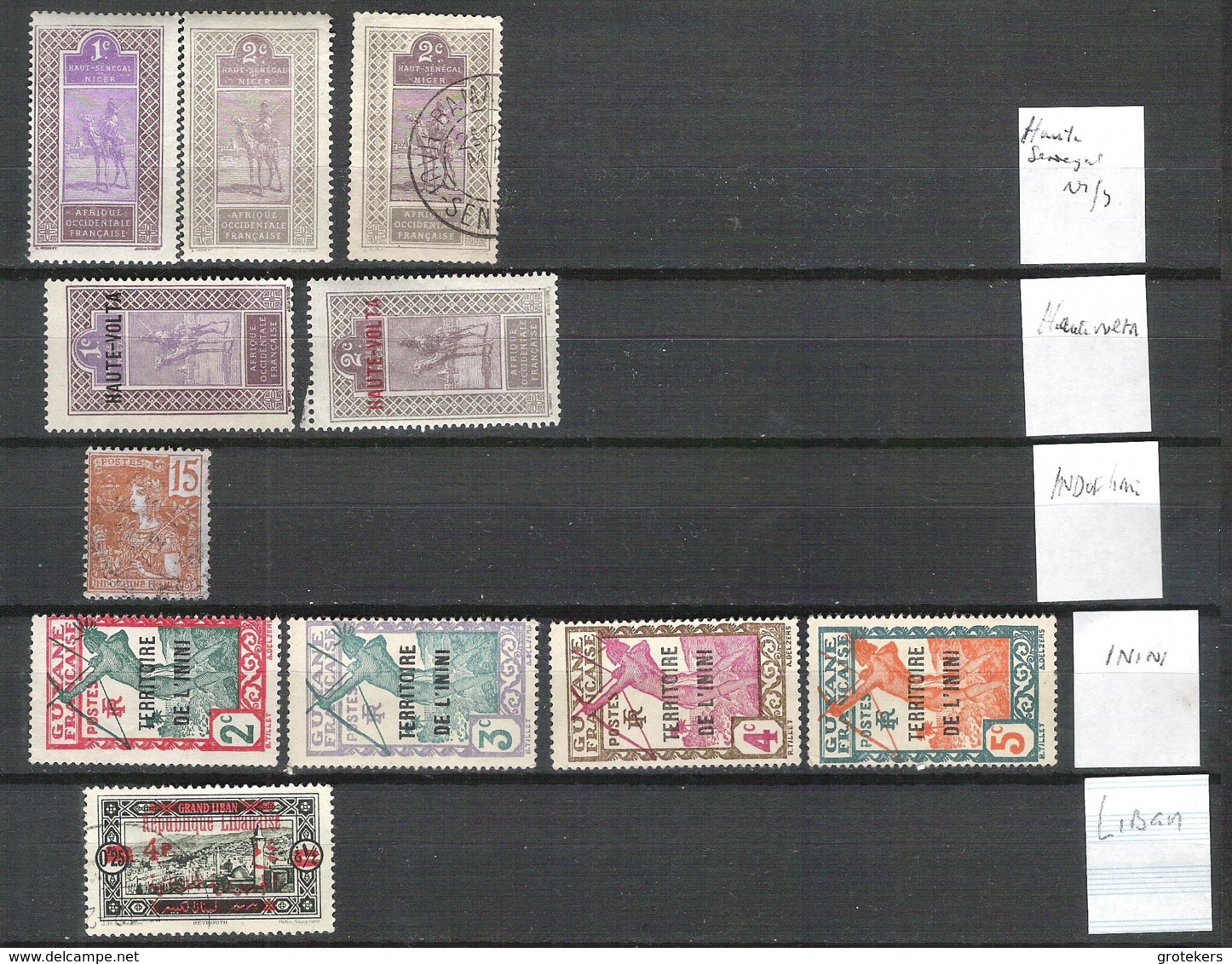 COLONIES Françaises Anciennes **/*/O Départ à € 1,00 - Collections