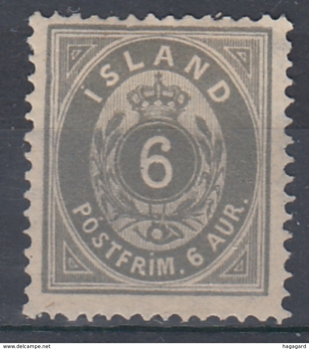 +Iceland 1876. AFA / MICHEL 7. MH(*) - Unused Stamps