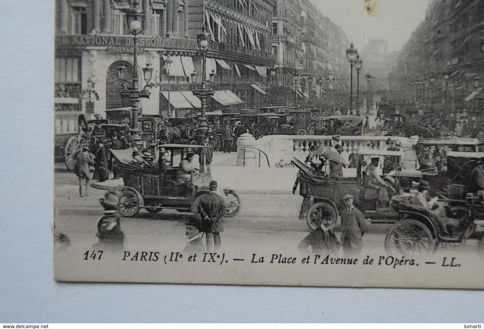 CPA Dpt 75 N°147 - Paris ( IIe Et IXe ) - La Place Et L'Avenue De L'Opéra - 1916 (livraison Gratuit France) - Non Classés